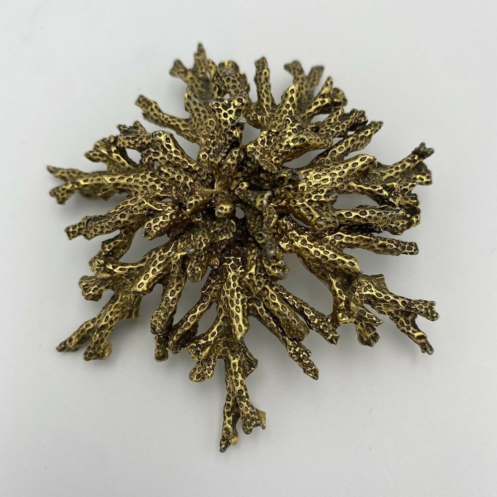 Vintage Dramatic Robert Zentall Coral Reef Branch
